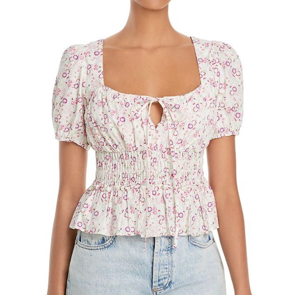 Wayf floral top, size S.